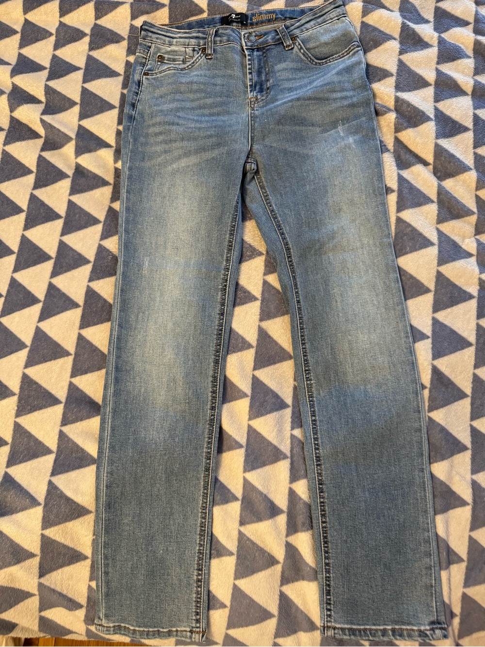 7 For All Mankind Slimmy Straight Leg Jeans